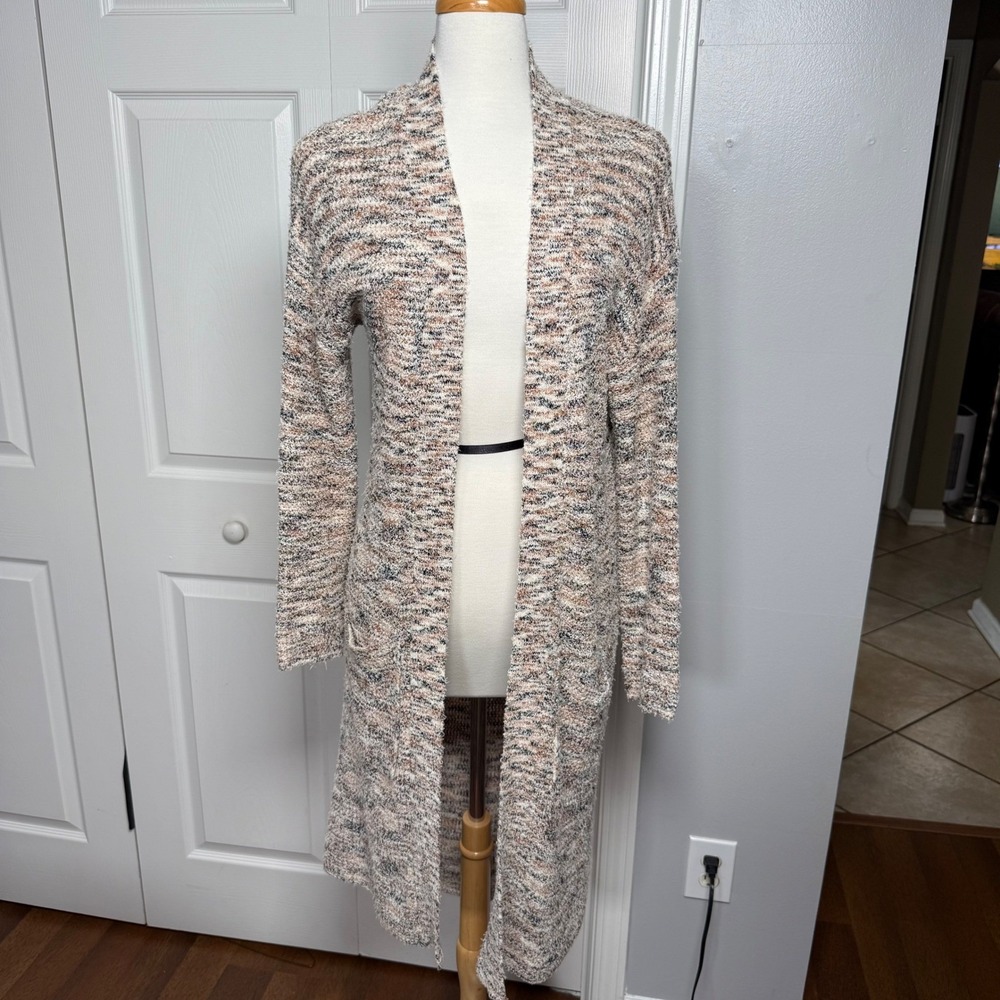 Pilcro and the Letterpress Anthropologie Cardigan Duster Cozy Sweater Small